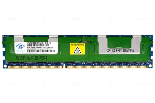 NT4GC72B4NA1NL-BE NANYA DDR3 4GB 2RX4 PC3-8500 1066MHZ RDIMM - Picture 2 of 7