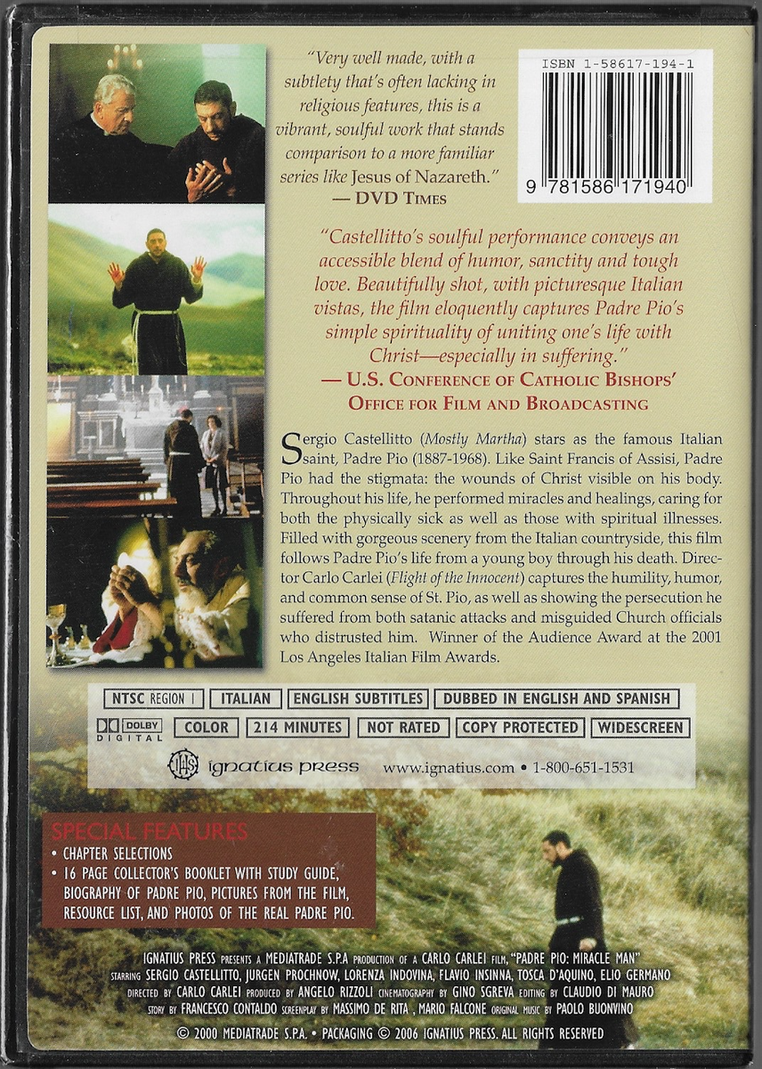 その他 Celebration of Padre Pio [DVD] [Import] Amazon.com: Padre Pio [DVD] : Abel Ferrara, Shia Labeouf