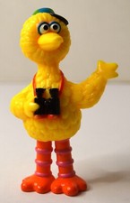 BIG BIRD WITH BINOCULARS SESAME STREET WORKSHOP PVC ACTION FIGURE CAKE TOPPER