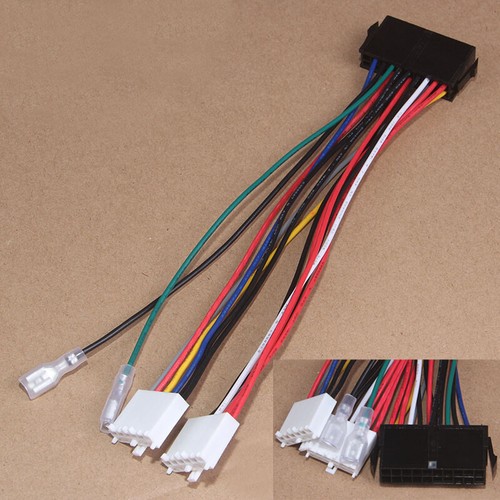 18AWG 20Pin ATX to 2X 6Pin AT PSU Converter Power Cable Cord for 286 386 486 586 - Picture 4 of 7