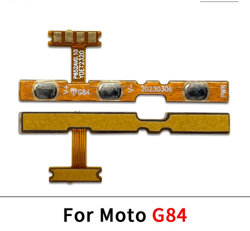 Motorola Moto G84 Power ON / OFF Volume Button Flex Replacement - Picture 2 of 6