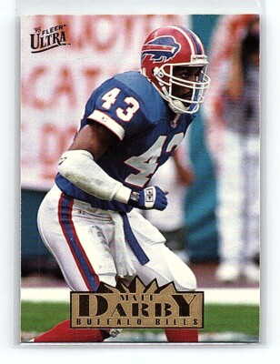 1995 Ultra Matt Darby Buffalo Bills #26