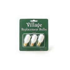 Department 56 Replacement Light Bulbs - Oval set of 3 56.99244 Dept NEW