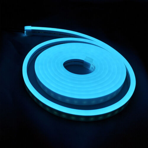 50ft LED Neon Rope Light Strip 12V Waterproof Silicone Boat Car Room Lighting - Picture 62 of 81