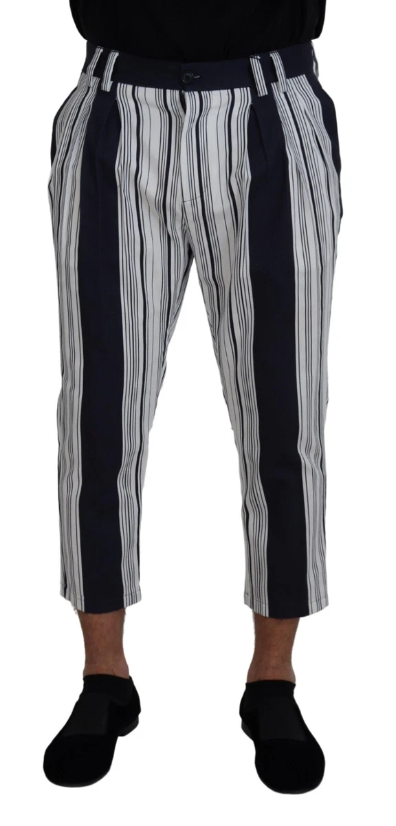 Dolce&Gabbana Striped Pants for Men for sale | eBay