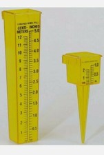 12 Pack TAYLOR 2 for 1 ~Sprinkler & Rain Gauge~ CLEAR VU Post or Ground Mount