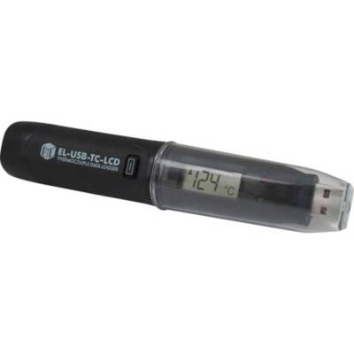 Lascar Electronics EL-USB-TC-LCD EL-USB-TC-LCD Temperatur-Datenlogger Messgröße