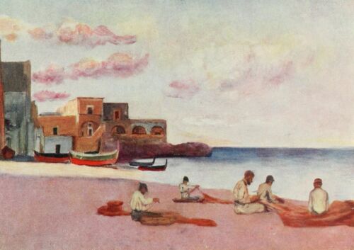 5476 Fitzgerald, Augustine - Naples 1904 - Ischia Marina beach - Bild 1 von 1