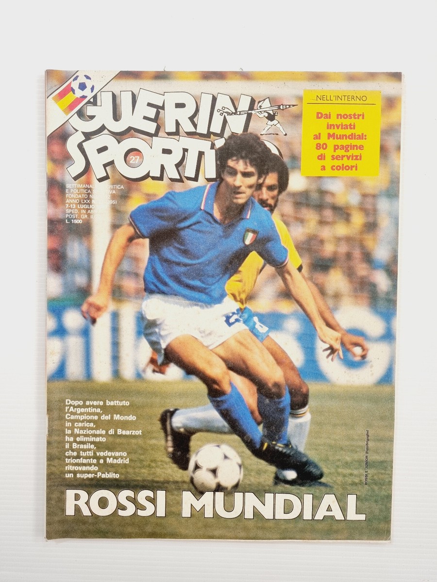 Guerin Sportivo rivista -n.1 1982-70 anni -La serie C a colori-Fiorentina RARO