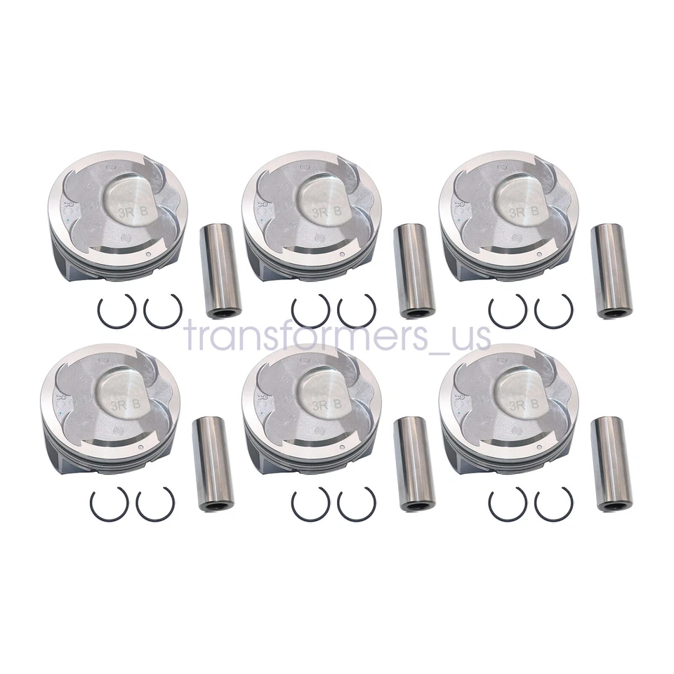 Juego de pistones de motor STD para Kia Sorento Sedona Hyundai Santa Fe 3,3 L V6 2013-2020 Foto 4 de 4