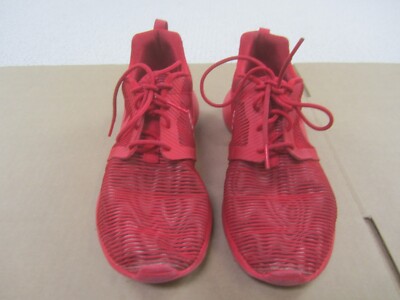 Nike Shoes Boys Kids 6.5Y Red Roshe University One Flight Lace Up Sneakers