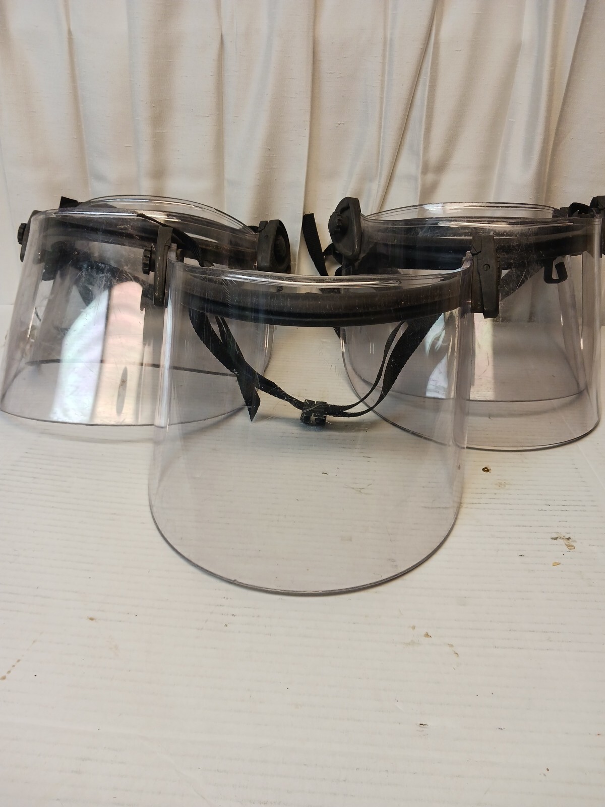 Paintball Military Riot Face Shield Paulson DK5X.250AF PASGT Used LOT