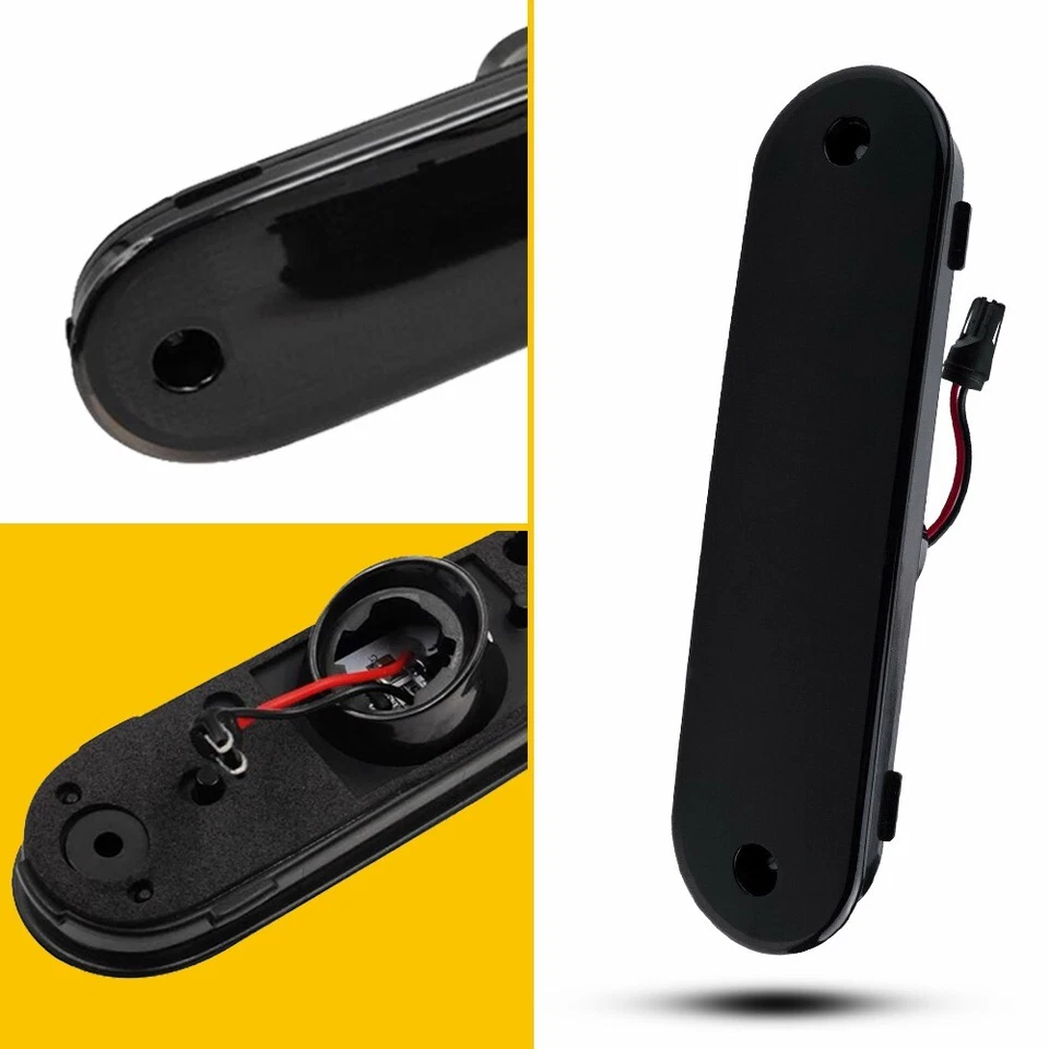 Para 1990-2005 Mazda Miata MX-5 LED fumê luz marcador lateral vermelho âmbar à prova d'água - Imagem 3 de 4