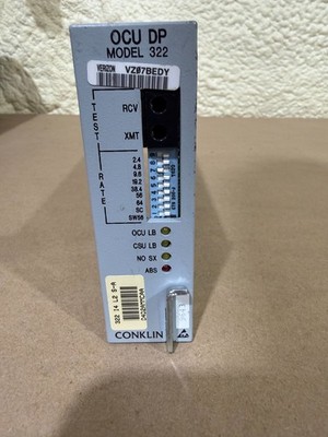 322-I4-L2-SER-A CONKLIN INSTRUMENT CORP OCU-DP ALL RATE SC UNIT