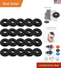 Durable 20PCS Rubber Glad Hand Seals - Optimal Air Tightness for Trucks