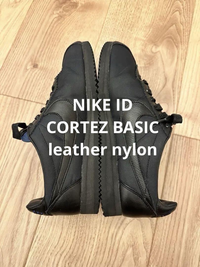 Us7.5?NIKE ID CORTEZ BASIC leather nylon?JAPAN | eBay