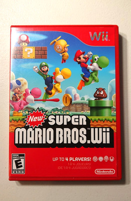 New Super Mario Bros. Wii | Nintendo Wii Complete CIB NTSC Tested