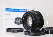  Almost Unused Mamiya Sekor C 80mm F/2.8 N Lens Pro TL M645 1000S Super Japan