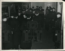 Press Photo Police Standing By In Warrensville