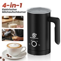 Superlex 4-In-1 Elektrisch MilchaufschäUmer MilchschäUmer FüR Cappuccino Milch
