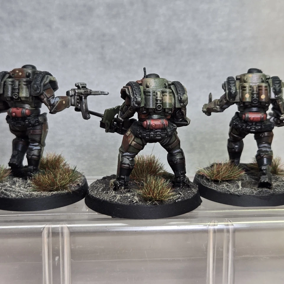 Painted Starfinder Stargrave  28mm Sci-fi WWII Konflict 47 German Armor Troops - image 3 of 4