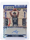 YVES MISSI 2024-25 MOSAIC CONTENDERS OPTIC ROOKIE BLUE PRIZM AUTO /49 Q4832