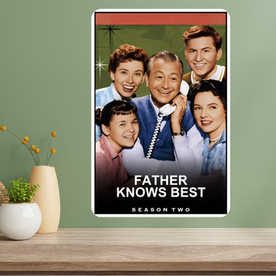 Father Knows Best Classic TV Show Metal Poster Sign