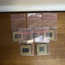 Lot of 5 CPUs Intel Pentium 4 660, G630, Core i7 3770, 2600k, Celeron,