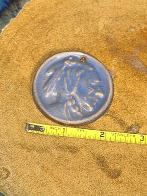 North Dakota School of Mines UND Pottery  INDIAN  SIOUX HEAD  BEAUTIFUL