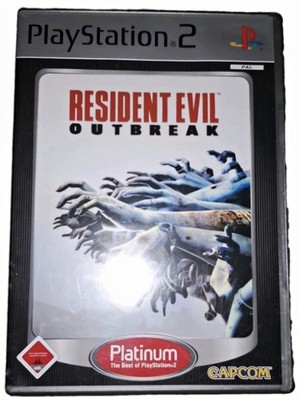 Resident Evil: Outbreak Pl. Releases (Inlay mit RE4-Werbung   seltener Bonus!)  