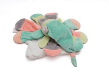 Doudou Et Compagnie doudou plat Chat peche menthe collector Pétales DC2378