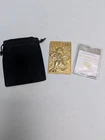 Pokemon Gold Plated Card 1999 Mewtwo VTG With Cert Nintendo Seal PromoVGC Case