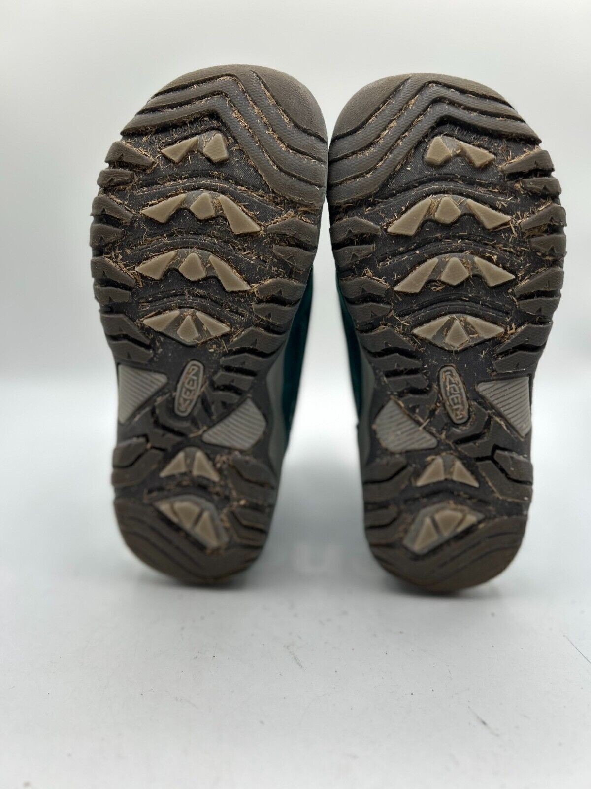 Stivali da neve KEEN Kanibou bambino taglia 2 pelle verde gancio e passante punta tonda 1028081