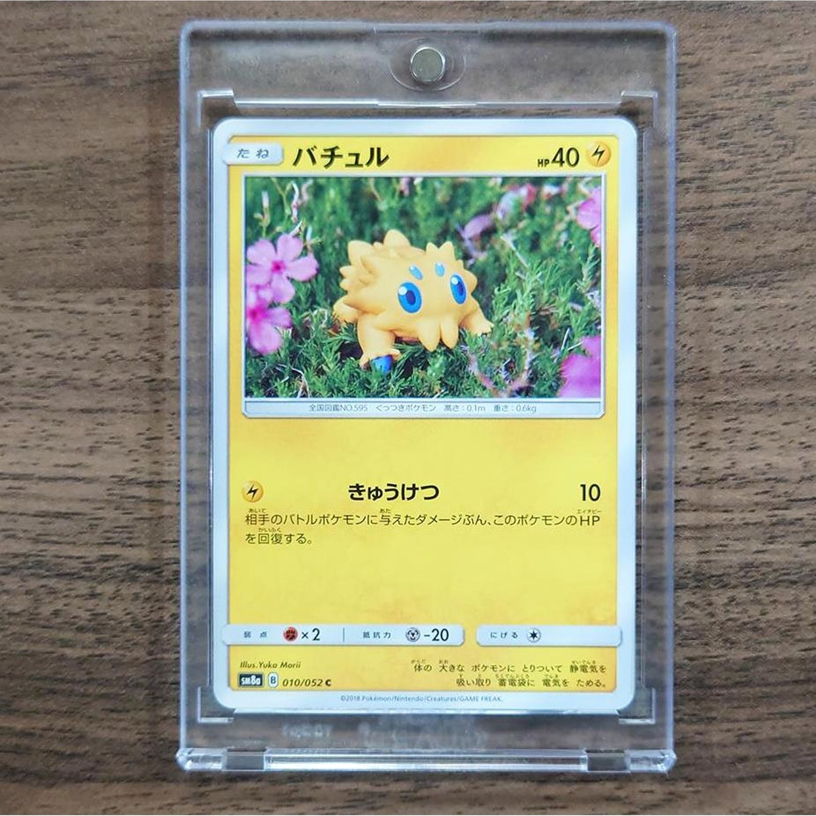 Joltik C 010/052 SM8a Dark Order Japanese Pokemon Card