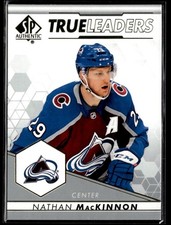 2022-23 SP Authentic True Leaders Nathan MacKinnon Colorado Avalanche #TL-18