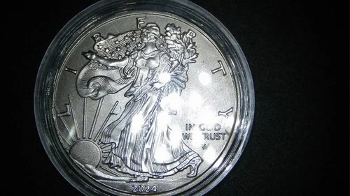 3 2024 1 oz American Silver Eagle Coin BU