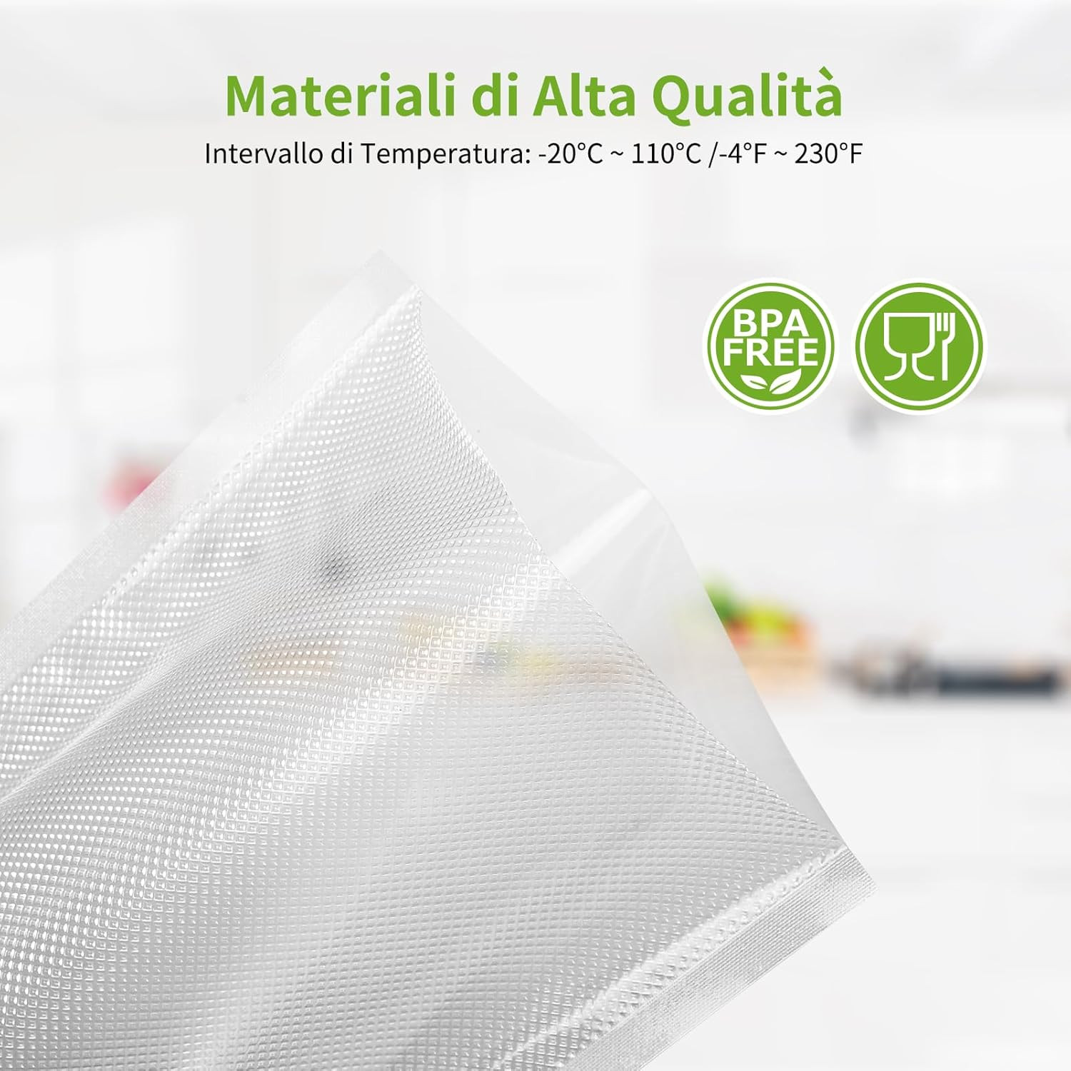 Set 3 Rotoli Sottovuoto Goffrati 20/25/28 cm - Kit Risparmio Totale - 4