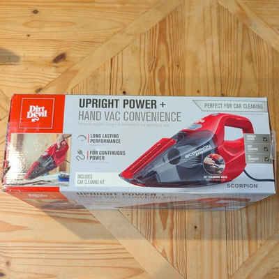#ad Dirt Devil Scorpion Max Power Corded Hand Vacuum w Accessories SD20005VRD NIB $28.00