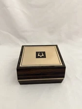 Box Only Vintage Bulova Accutron Wrist Watch Presentation Box  4”