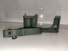Leather Half Case for Fujifilm XT-5 Camera with Strap Included. Never Used New