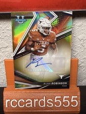 2022 Bowman U Best Bijan Robinson Gold Auto 11/50