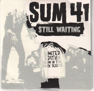 Sum 41 Still Waiting CD Europe Mercury 2002 limited edition in card sleeve with