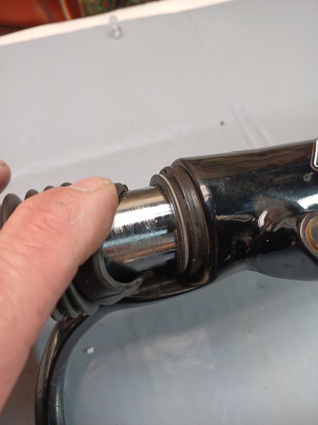 1-1/8 26" Manitou Six Fork 100mm Travel 110mm Axle Disk & Stud Mounts Take Off