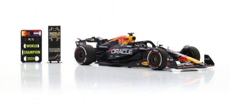 SPARK,RED BULL racing RB20 #1 F1 World Champion 2024 M. VERSTAPPEN