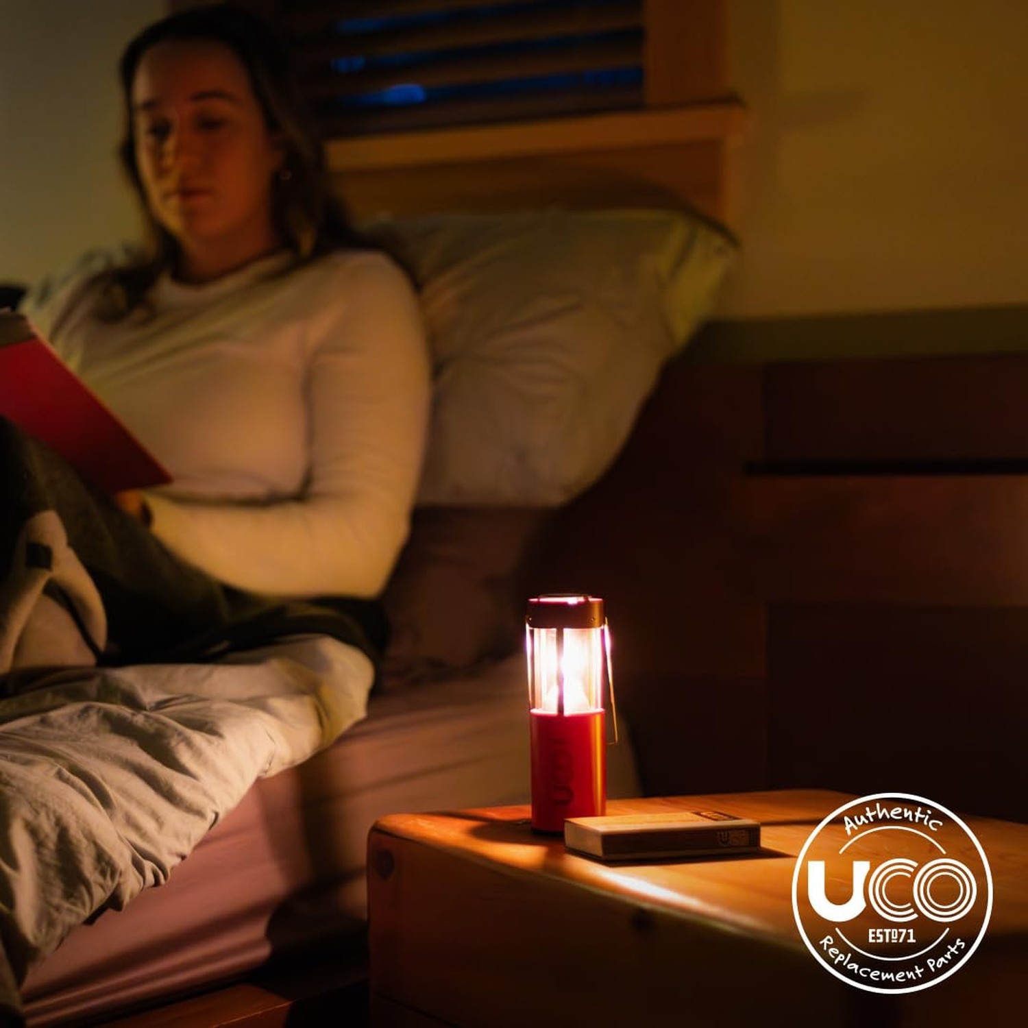 UCO 12-Hour Natural Beeswax Long-Burning Candles for UCO Candle Lanterns and ...