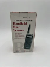RadioShack PRO-89 200-Channel Handheld Race Scanner VHF/Air/UHF/800MHz 200-514