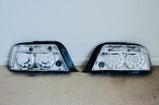 Coppia fanali posteriori trasparenti a LED Toyota Chaser JZX100 stile JDM