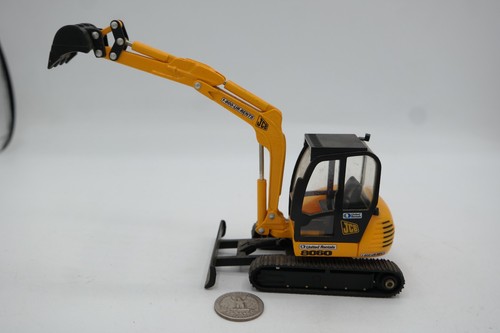 2002 BRITAINS JCB Midi Excavator 1/32 United Rentals Loose NO BOX NRMT 8060 Nice - Picture 4 of 10