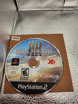 Rebel Raiders: Operation Nighthawk - PlayStation 2 PS2 Disc Only NO Tracking