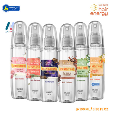 MAKARIZO Hair & Body Mist Scentsations Long Lasting Moist Shiny UV Protect 100ml
